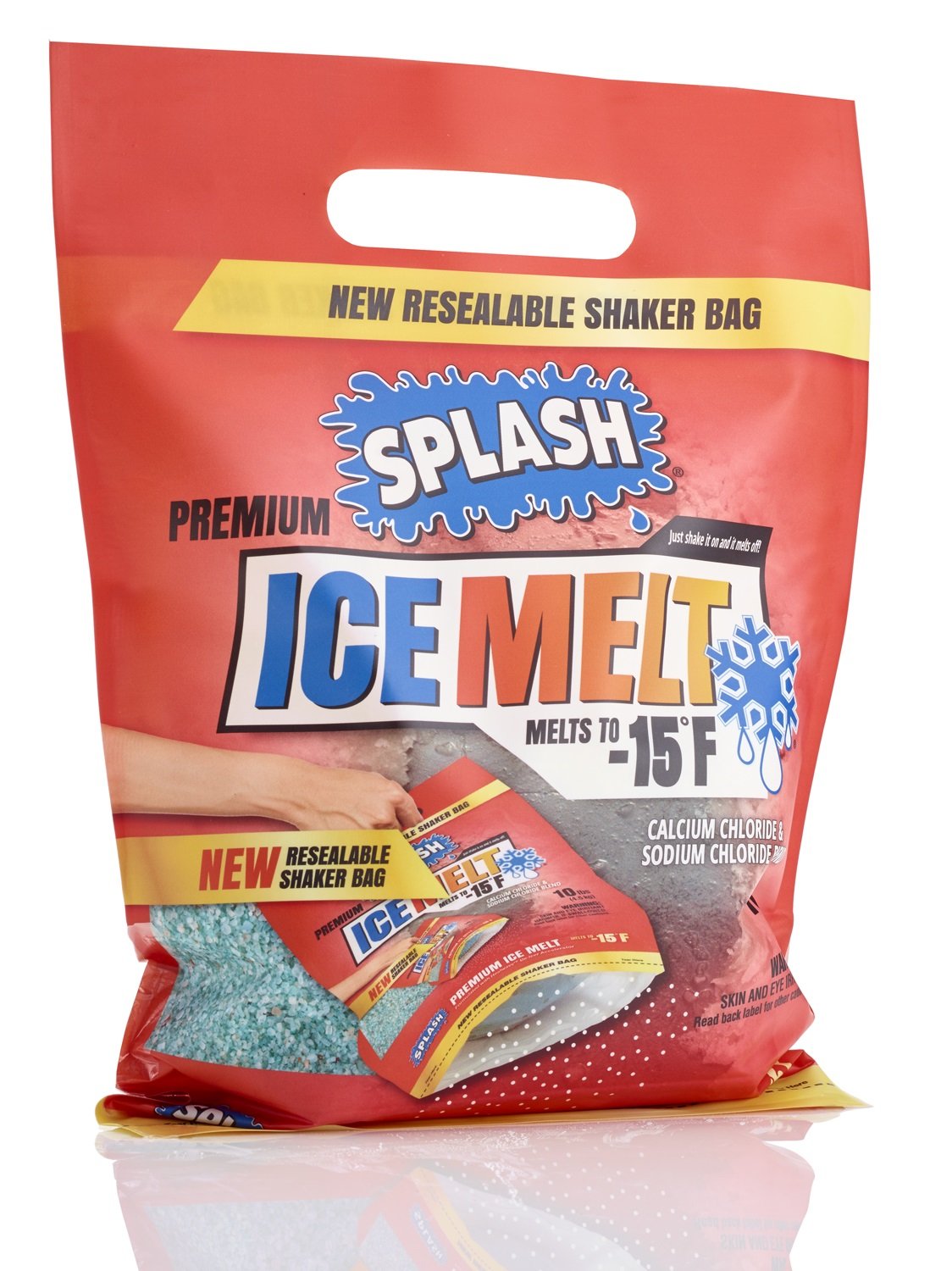 meltaです。 Amazon.com : SPLASH Premium ice melt resealable Shaker Bag, melts
